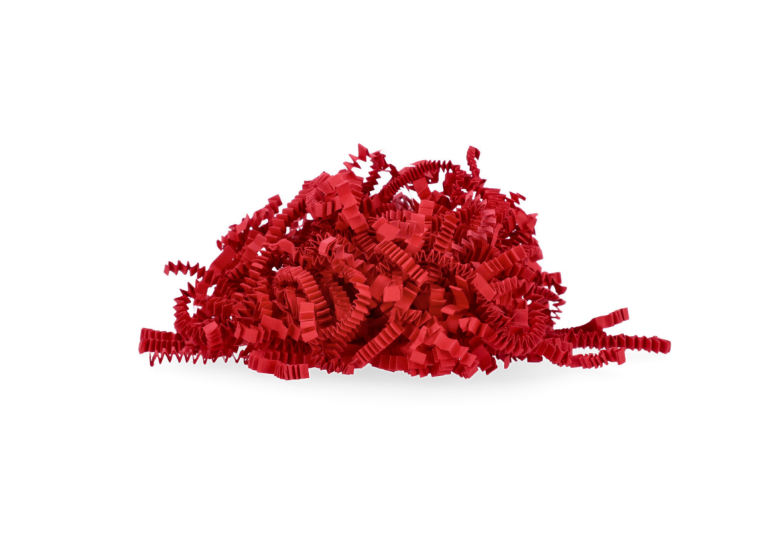 PDR-01/RA: Red color shredded paper, 100 g 1