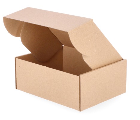 427-10: 150 x 120 x 62 mm cardboard box with quick closure FEFCO 0427 1