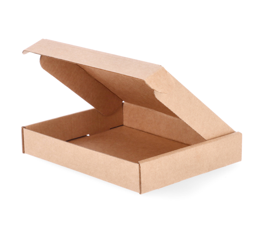 427-1: 150 x 125 x 25 mm cardboard box with quick closure FEFCO 0427 8