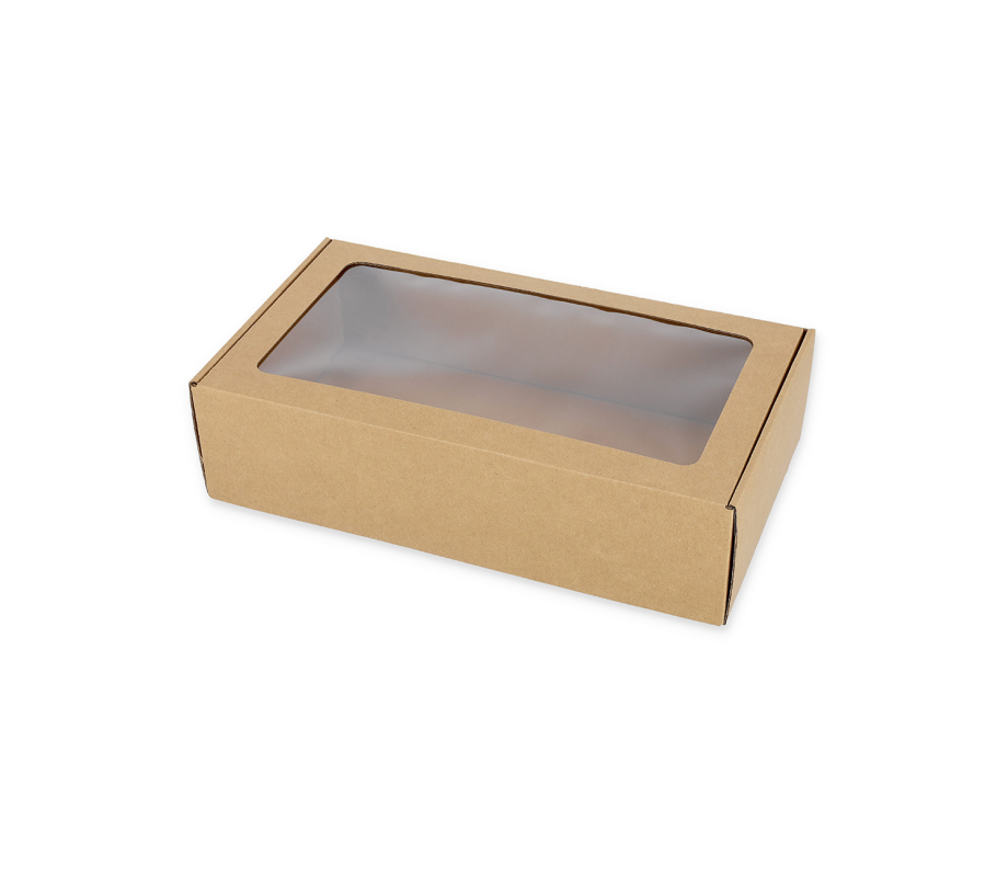427-20: 340 x 190 x 90 mm cardboard box with quick closure FEFCO 0427 8
