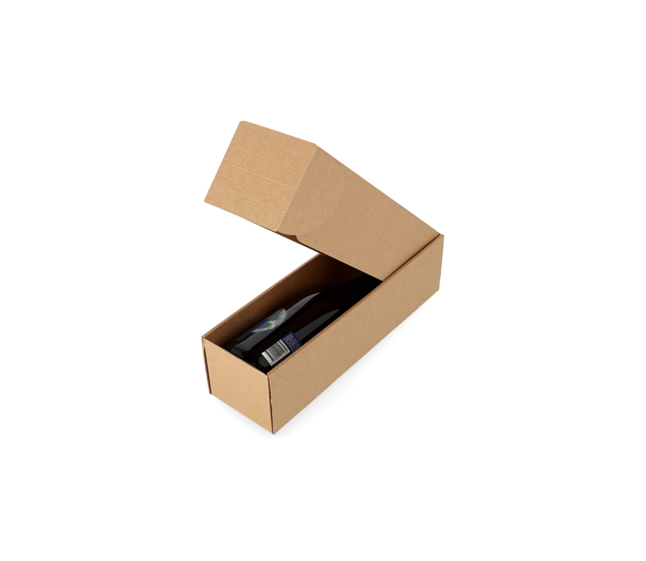 427-21: 90 x 340 x 90 mm cardboard box with quick closure FEFCO 0427 14