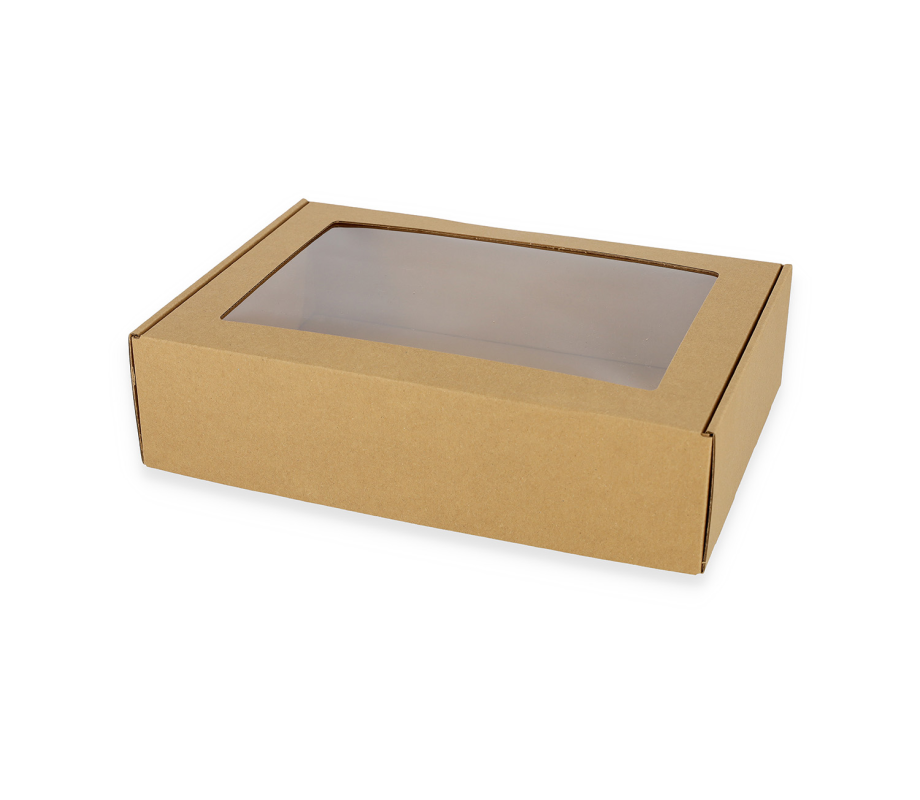 427-22: 305 x 215 x 80 mm cardboard box with quick closure FEFCO 0427 10