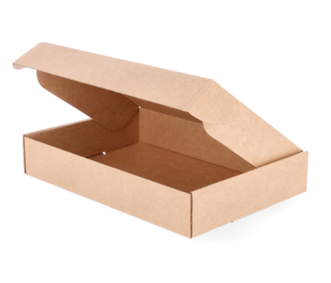 427-7: 216 x 148 x 38 mm cardboard box with quick closure FEFCO 0427 3