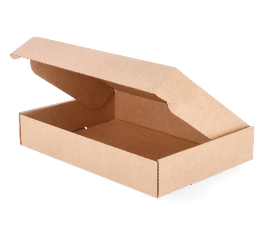 427-7: 216 x 148 x 38 mm cardboard box with quick closure FEFCO 0427 6