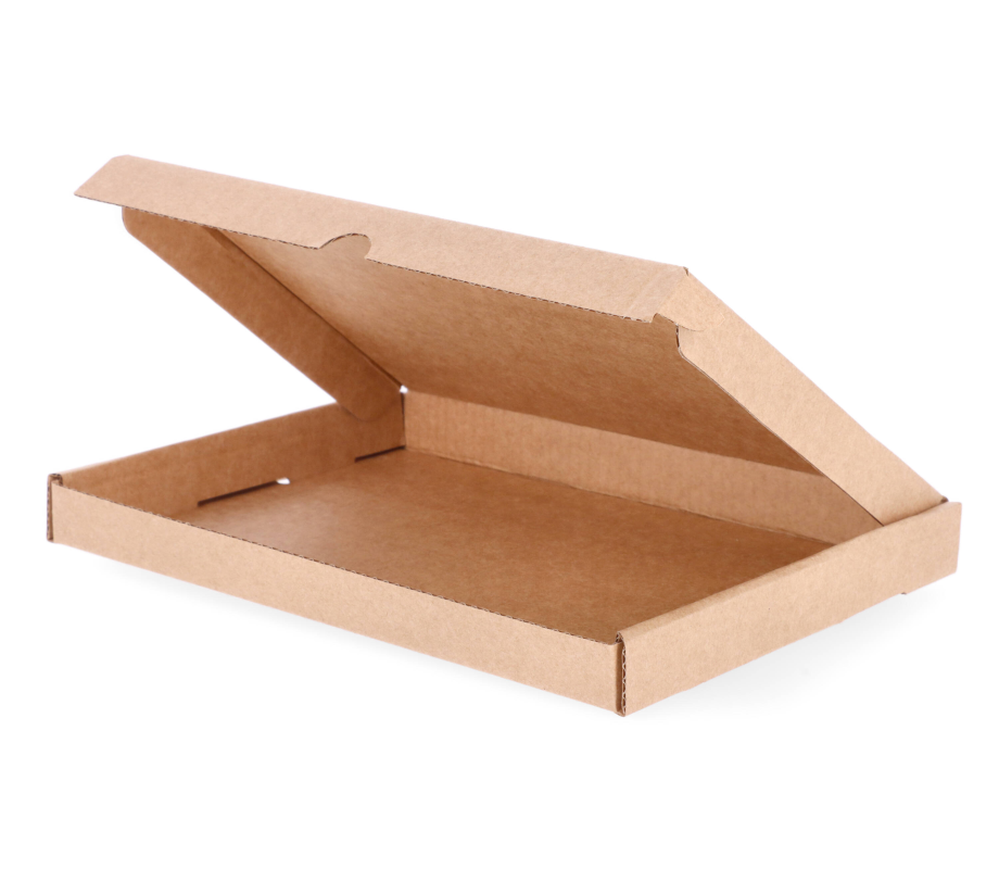 427-9: 180 x 130 x 16 mm cardboard box with quick closure FEFCO 0427 4