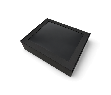 427-23: 340 x 280 x 85 mm cardboard box with quick closure FEFCO 0427 2