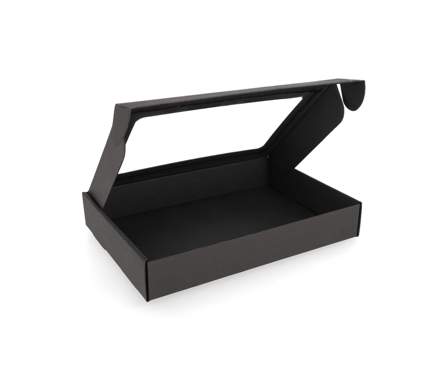 427-3: 300 x 215 x 50 mm cardboard box with quick closure FEFCO 0427 8