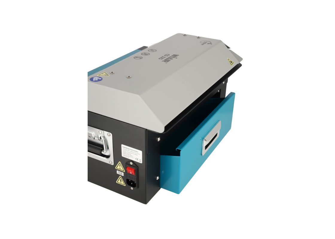 KAR-SHRED: WiAIR CS-325 electric corrugated cardboard shredder 4