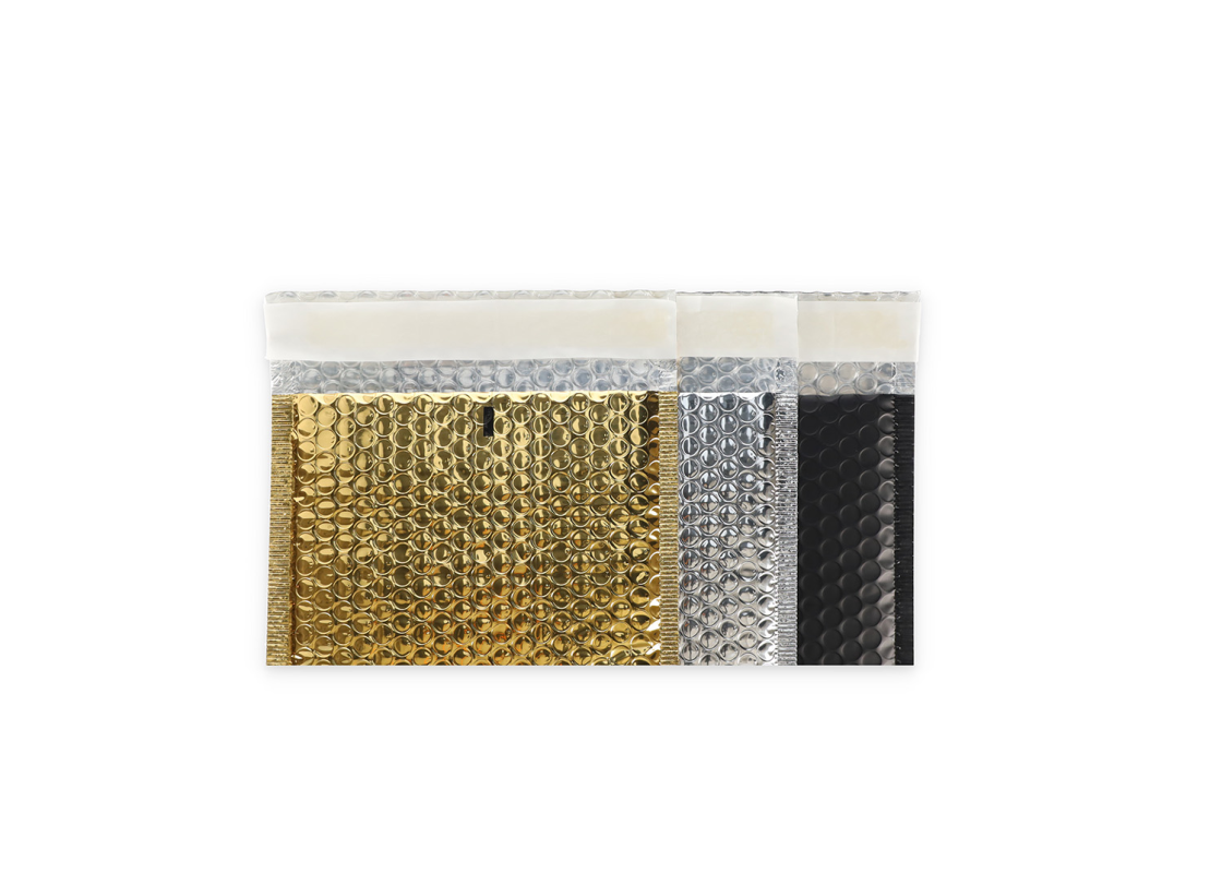 AIRMET-24/24: 240 x 240 mm metallized envelope with for shipments 1