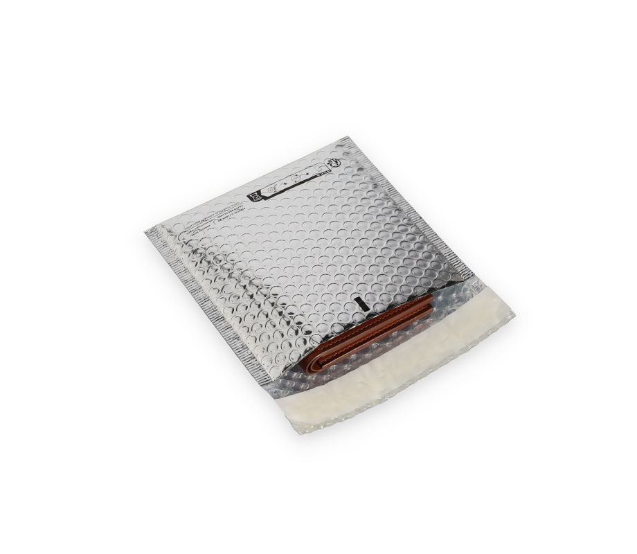 AIRMET-G18/18: 180 x 180 mm metallized envelope for shipments 19