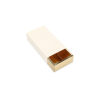 AKC_MAC/M: 200 x 100 x 50 mm Cream color box for candies and macarons 4