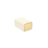 MAC-1/B: 200 x 50 x 50 mm Cream color box for sweets and macarons cookies 5