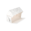 AKC/D3: 285x 125 x 120 mm Foldable pie box with PVC window, marble colour 7