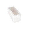 AKC/D3: 285x 125 x 120 mm Foldable pie box with PVC window, marble colour 5