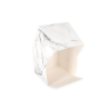 AKC/D2: 220 x 220 x 220 mm Foldable cake box with PVC window, marble colour 6