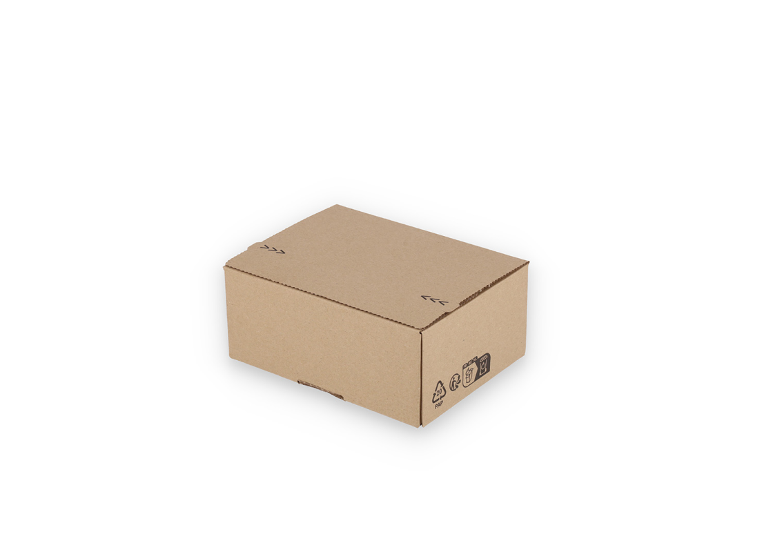 ASD/20: 213 x 153 x 109 mm <br> Shipping box with auto-lock bottom and adhesive closure strip 3