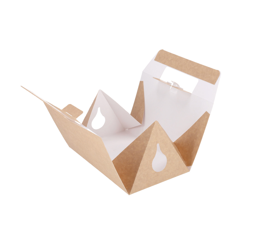BUT-1: 220 x 140 x 140 mm mm bottle box with handle 3