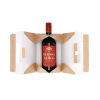 BUT-1: 220 x 140 x 140 mm mm bottle box with handle 11