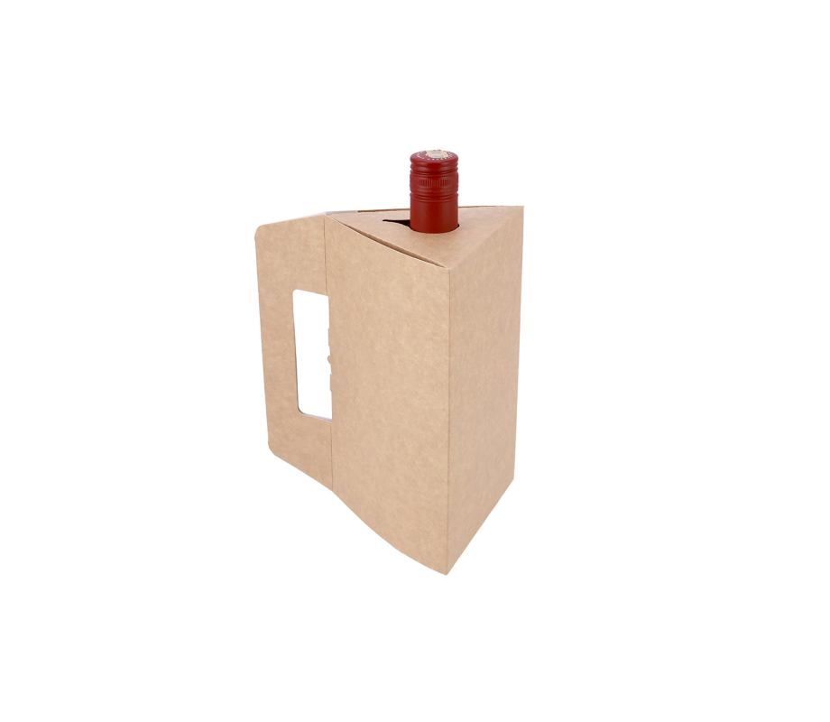 BUT-1: 220 x 140 x 140 mm mm bottle box with handle 6