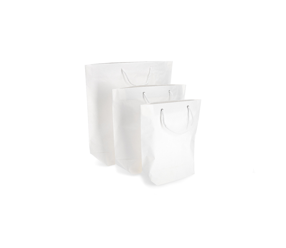 CUBA-2: 450 x 150 x 400 mm paper bag with fabric handles 6