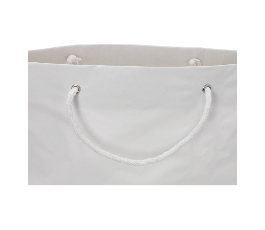 CUBA-3: 550 x 150 x 500 mm paper bag with fabric handles 5