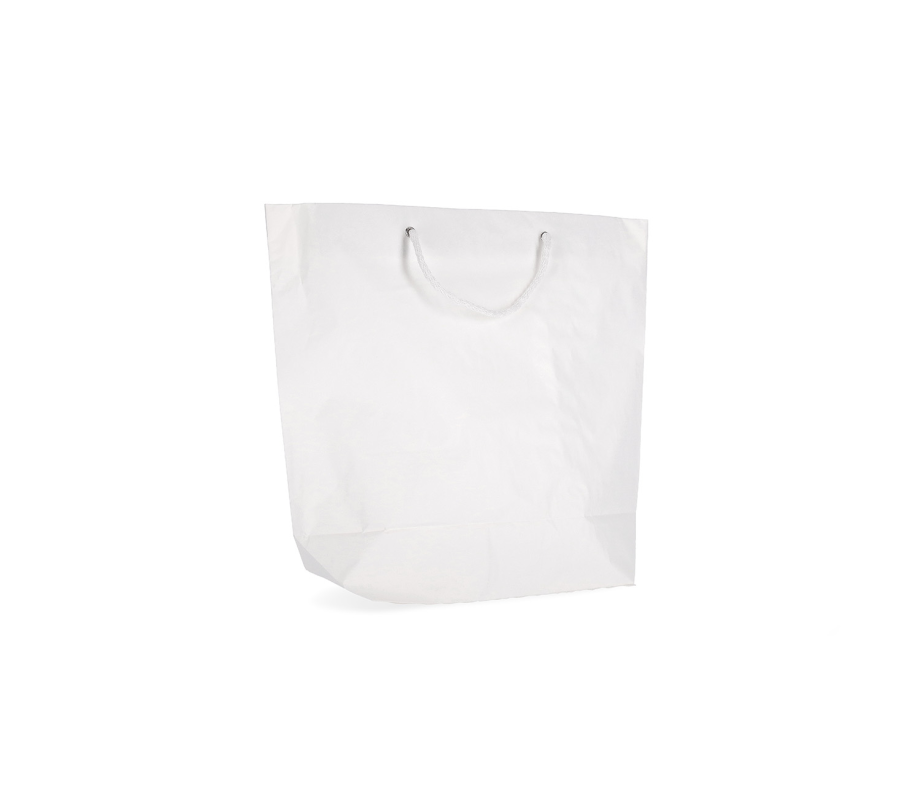 CUBA-3: 550 x 150 x 500 mm paper bag with fabric handles 3