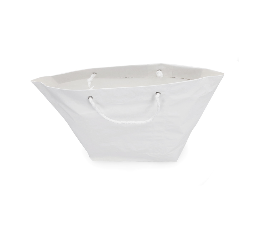 CUBA-3: 550 x 150 x 500 mm paper bag with fabric handles 4