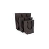 CUBA-2: 450 x 150 x 400 mm paper bag with fabric handles 20