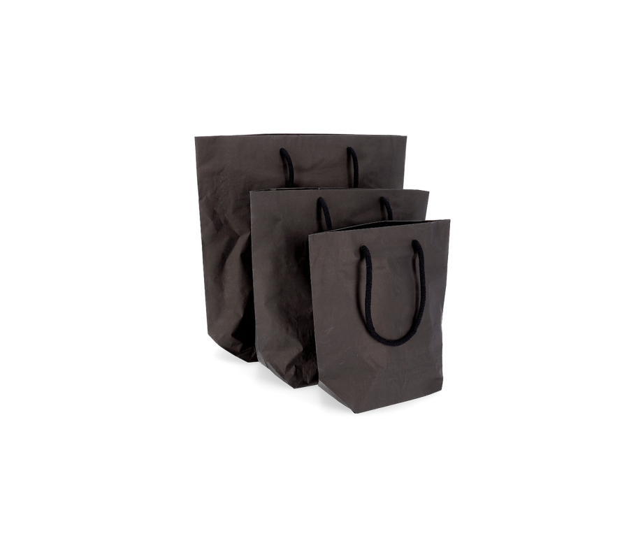 CUBA-3: 550 x 150 x 500 mm paper bag with fabric handles 15