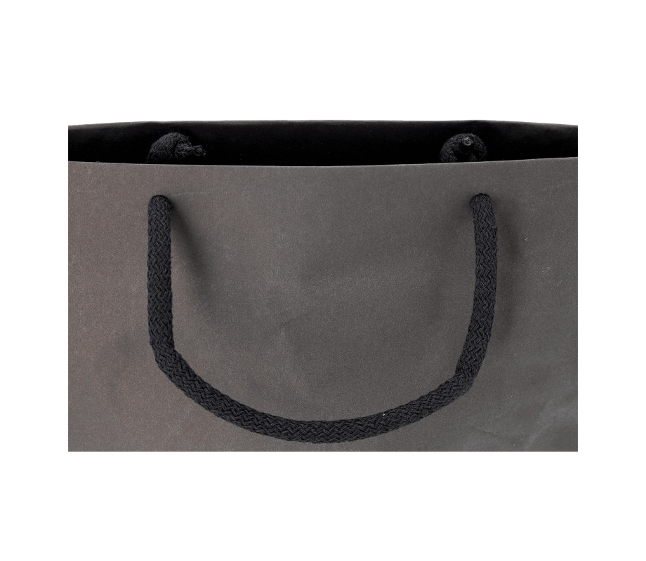 CUBA-3: 550 x 150 x 500 mm paper bag with fabric handles 14