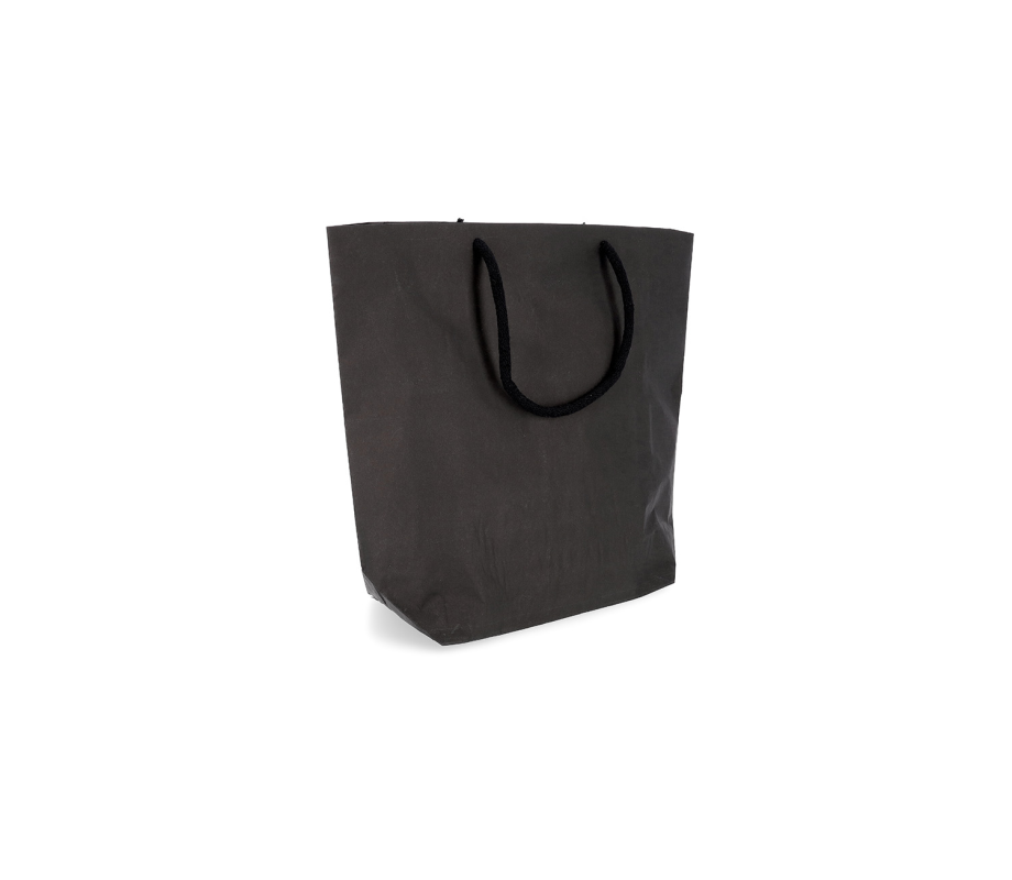CUBA-2: 450 x 150 x 400 mm paper bag with fabric handles 12