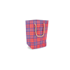 CUBA-1: 340 x 130 x 350 mm paper bag with fabric handles 26