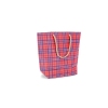 CUBA-2: 450 x 150 x 400 mm paper bag with fabric handles 26