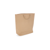 CUBA-3: 550 x 150 x 500 mm paper bag with fabric handles 35