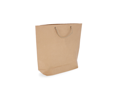 CUBA-3: 550 x 150 x 500 mm paper bag with fabric handles 5