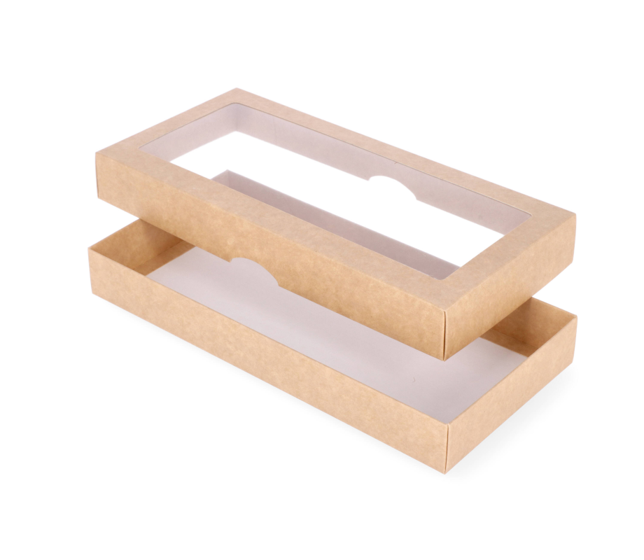 DDL-10: 275 x 130 x 35 mm two part box with window 4