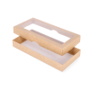 DDL-10: 275 x 130 x 35 mm two part box with window 6