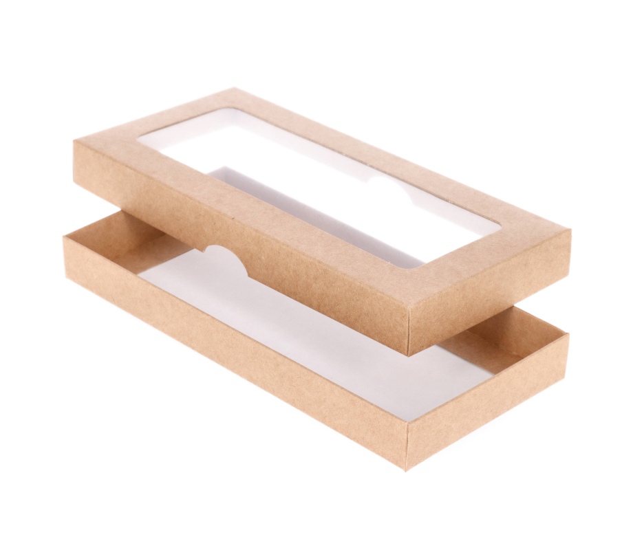 DDL-16: 180 x 85 x 19 mm two part box with window 4