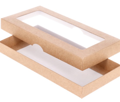 DDL-16: 180 x 85 x 19 mm two part box with window 1