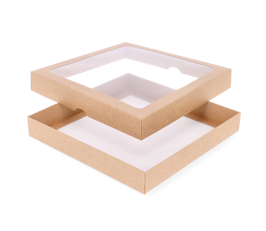 DDL-2: 200 x 200 x 30 mm two part box with window 4