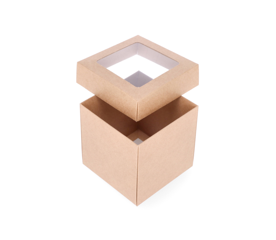 DDPL-07: 100 x 100 x 100 mm two part box with window 4