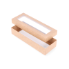DDPL-17: 220 x 80 x 40 mm two part box with window 6