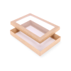 DDPL-19: 300 x 200 x 40 mm two part box with window 3