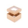 DDPL-1: 90 x 90 x 50 mm two part box with window 6