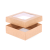 DDPL-6: 90 x 90 x 30 mm two part box with window 6