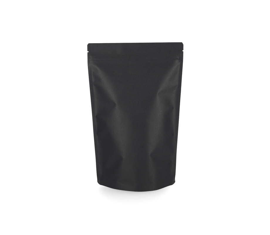 DOY-J: Black stand-up Doypack pouches, pack of 100 pcs 19