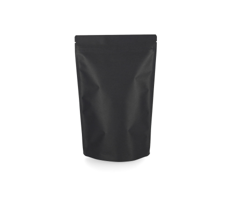 DOY-J: Black stand-up Doypack pouches, pack of 100 pcs 5