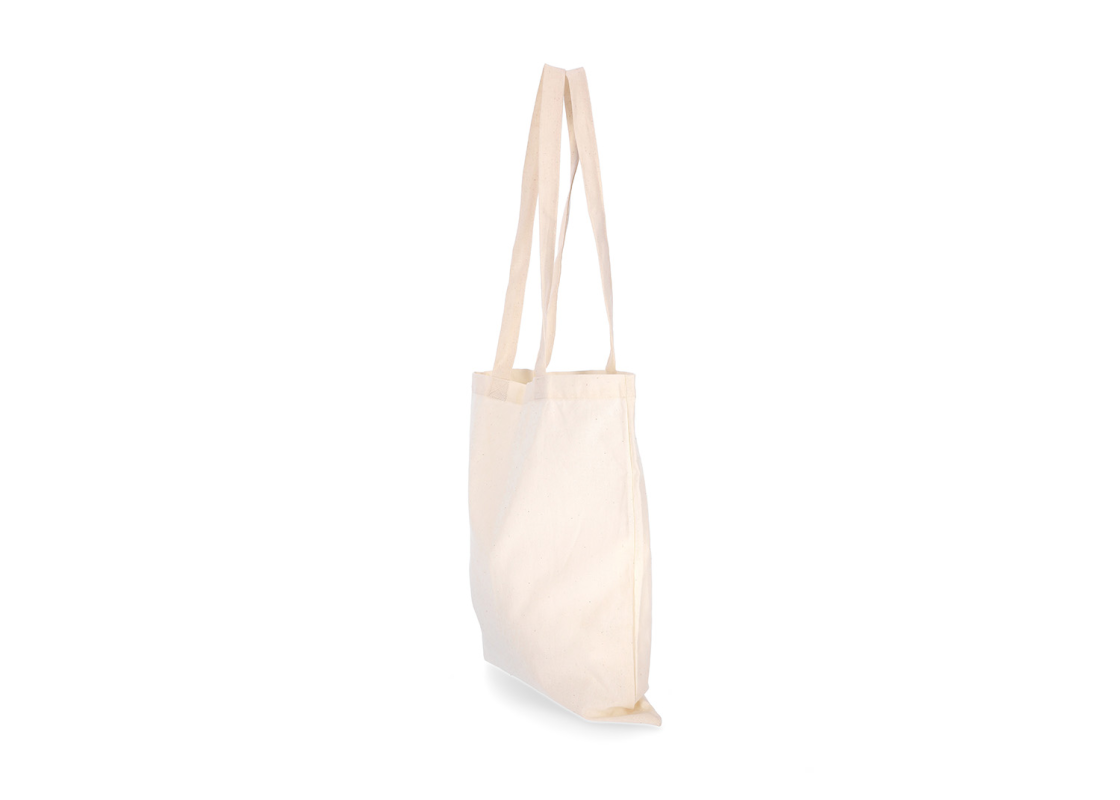 DROB-1/ECO Natural colour Canvas Tote bag 380*420 mm, 1 pcs. 2