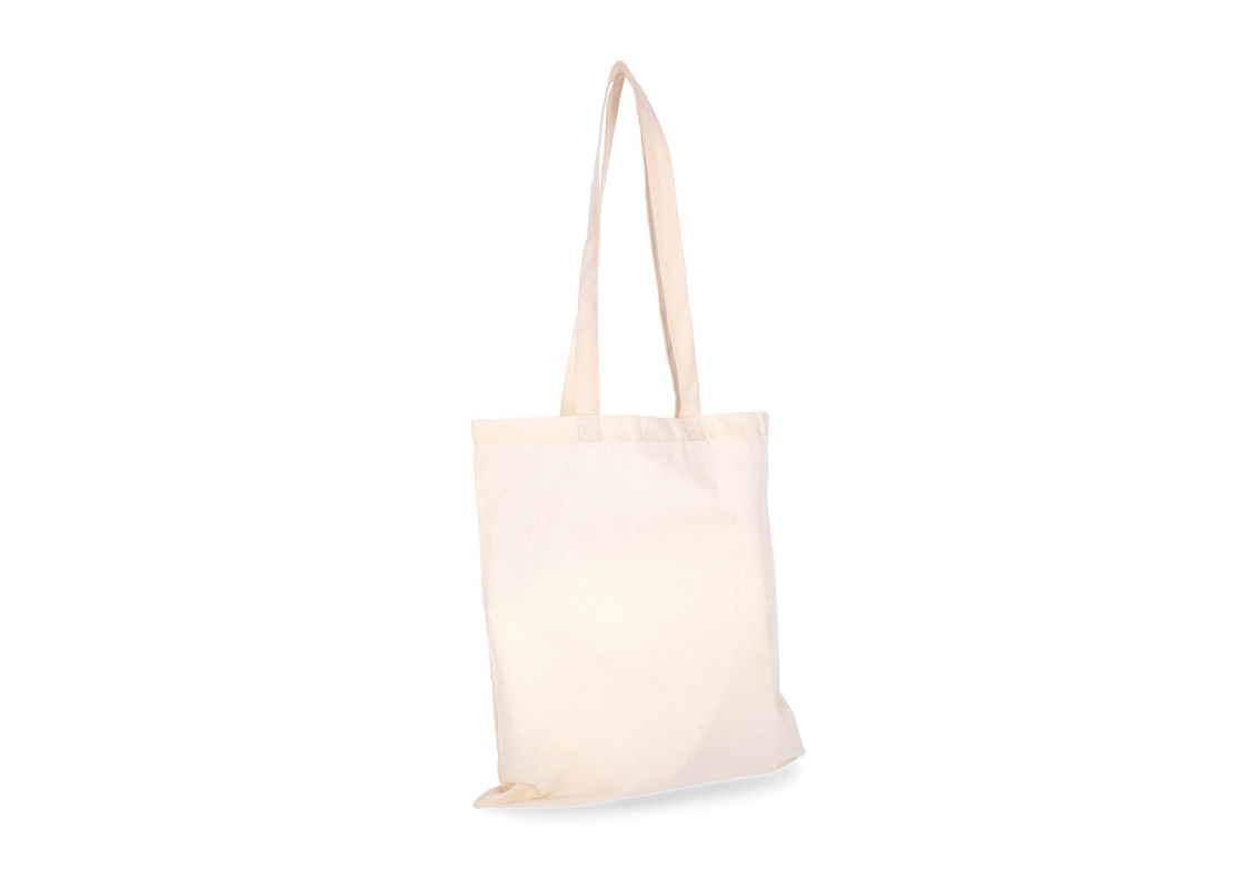 DROB-1/ECO Natural colour Canvas Tote bag 380*420 mm, 1 pcs. 1