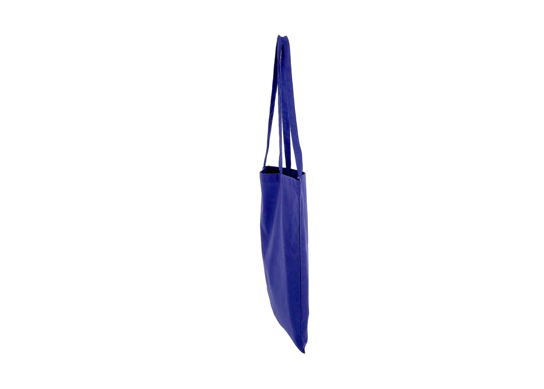 DROB-1/M Blue colour Canvas Tote bag 380*420 mm, 1 pcs. 2